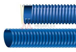 Eolo Blue Antistatic PVC Ducting