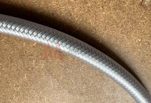 EPDM Rubber Extruded Tube with Stainless Steel Braid and PVC Sheath