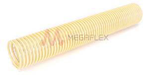 Eolo PU Food AS Antistatic Ether-PU Ducting with Rigid PVC Helix (Light Duty)