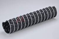Eolo Clip Hypalon-coated Polyester Fabric Ducting with Galvanised Steel Helix