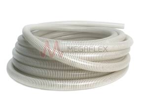 Clear PVC Lightweight Food Grade Hose with White Rigid PVC Helix for Food Industry