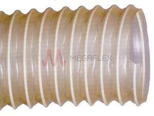 FlexTract PU7 Polyether Polyurethane Ducting with Spring Steel Helix