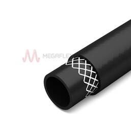 Black Gravity Feed PVC Hose Reinforced with Polyester Yarn for Fuel, Oil, Diesel