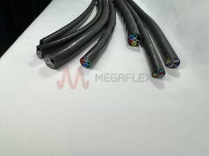 HDPE Extruded Twin Tubes with External Flat PVC Sheath