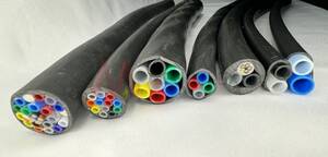 HDPE Extruded Twin Tubes with External Flat PVC Sheath