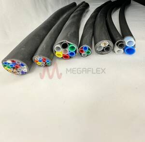 HDPE Extruded Twin Tubes with External Flat PVC Sheath