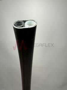 HDPE Extruded Twin Tubes with External Flat PVC Sheath