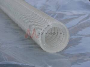 Pharmasteel Press Clear TPE Rubber Delivery Hose