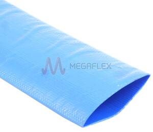 Light Duty General Purpose Blue PVC Layflat Hose for Flood Relief