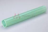 Green Tint Light Duty Plasticised PVC S&D Hose with Rigid PVC Helix