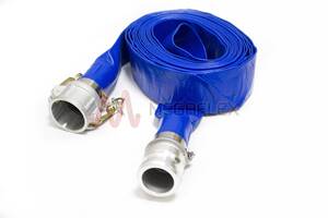 Industrial PVC Layflat Hose with Polyester Yarn for Drainage, Irrigation, Roadworks