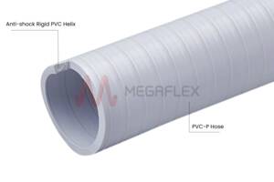 Nautilus Odor Proof - White PVC Hose | Odorless, Flexible