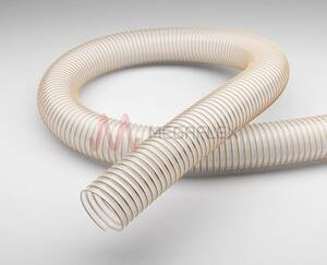 Master-PUR L Light Polyester Trivolution Suction Ducting with Spring Steel Helix