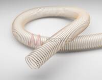 Master-PUR L-AE Microbe Resistant Polyester PU Ducting with Spring Steel Helix