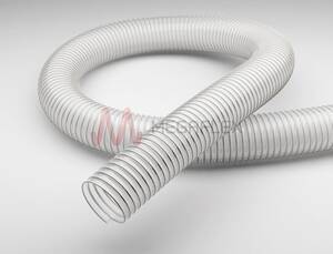 Master-PUR L Food Grade Light Ducting PE-PU with non-rusting Spring Steel Helix