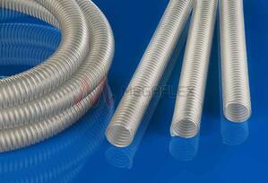 Master-PUR HX Food Grade PE-PU Ducting with non-rusting Spring Steel Helix