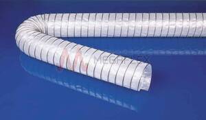 Master-Clip Polyethylene PE Ducting with PE Fabric and Galvanised Steel Helix