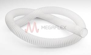 Master-PUR L-F Food Grade Polyester PU Ducting with non-rusting Spring Steel Helix