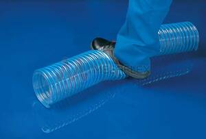 Master-PUR Step Ester-PU Flame Protection Ducting with Crush Recoverable PU Helix