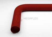 Master-SIL H Double Ply Silicon-Coated Glass Fabric Ducting with Spring Steel Helix
