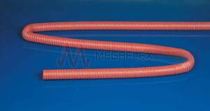 Master-SIL H Double Ply Silicon-Coated Glass Fabric Ducting with Spring Steel Helix