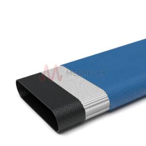 Mercurio M 4 Bar Blue Layflat Hose for Agriculture and Waste Management