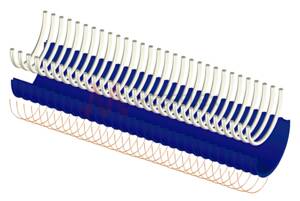 Marte A.O. AS - Blue Antimigration PVC Hose | Oil-Resistant