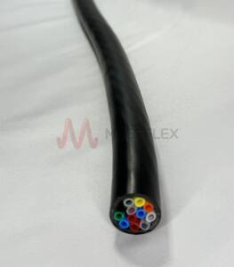 Multitube 12 PA Tubes Wrapped within PVC Sheath