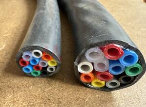 Multitube 12 PA Tubes Wrapped within PVC Sheath