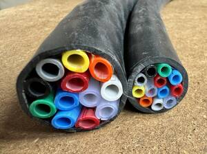 Multitube 12 PA Tubes Wrapped within PVC Sheath