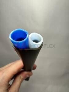 PA PTFE Duo-Tube with PVC Sheath 