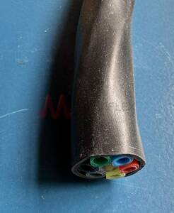 Multitube 7 PA Tubes Wrapped within PVC Sheath