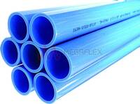 Blue Rigid Nylon Tube - 3m Straight Lengths (Ringmain System Tubing)