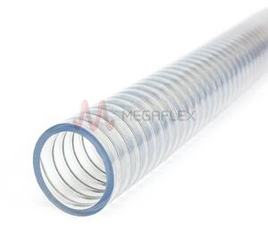 Food Quality Plasticized PVC S&D Hose Reinforced with Steel Helix