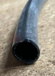 Unreinforced PA Black Tube
