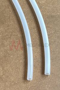 Unreinforced Translucent PTFE Tube Food Grade