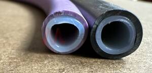 PTFE Extruded Tube with Black PVC Sheath