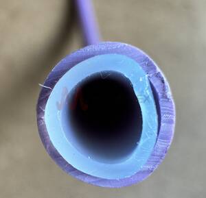 PTFE Extruded Tube with Black PVC Sheath