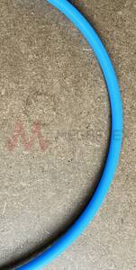 Unreinforced Blue Food Grade PVC Tube