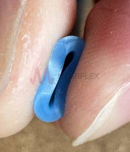 Unreinforced Blue Food Grade PVC Tube