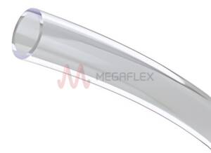 Unreinforced Crystal Clear PVC Tube Food Grade