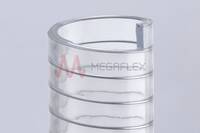 Plutone A Transparent PVC-P S&D Hose for food-liquids, beverages to 20% alcohol