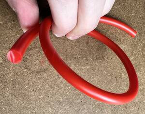 PVC Extruded Rod for Bolt Ropes & Leaktight Seals in Fabrication