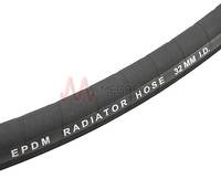 Smooth Black EPDM Radiator Hose 1m Straight Lengths with Rayon Reinforcement