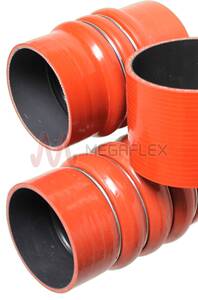 Silicone Turbo-Charger Hose Fabric Reinforced 45 Degree Elbows for intake systems