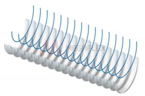 Vulcano Blue - PU Ducting | Woodworking & Food Transport