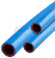 Extruded Blue Silicone Heater Hose Reinforced with Nylon Fibre and Red Inner