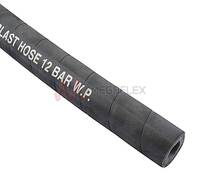 Anti-static NBR/NR Rubber Shotblast Delivery Hose with Textile Plies and NR Cover