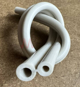Unreinforced Silicone White Tube