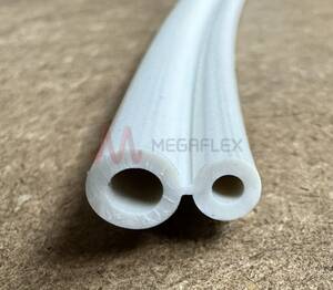 Unreinforced Silicone White Tube